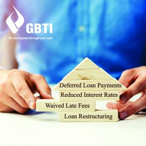 GBTI waives penalty interests and late payment fees, reduces interest rates, defers loan payments and offers debt restructuring